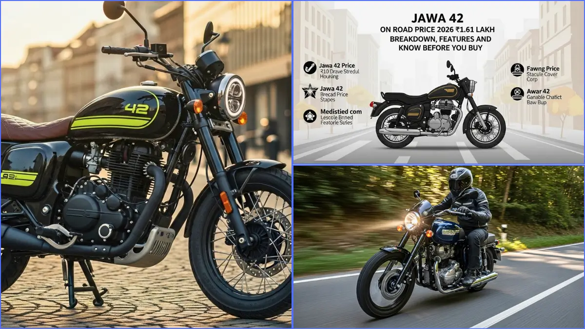 Jawa 42 On Road Price 2026